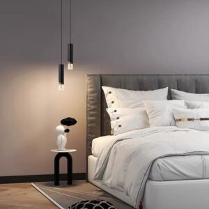 trang trí phòng ngủ bằng đèn LED